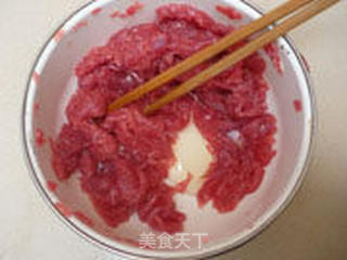 葱爆牛肉的做法步骤:4