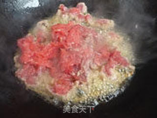葱爆牛肉的做法步骤:6