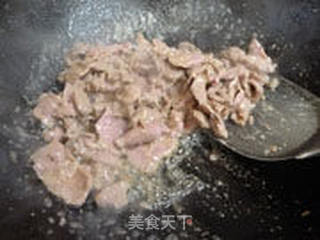 葱爆牛肉的做法步骤:7
