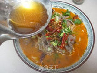 水煮牛肉的做法步骤:18
