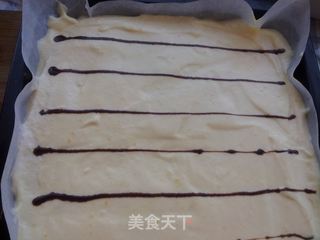 肉松蛋糕卷的做法步骤:7