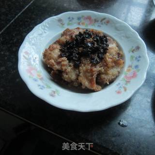 老干妈蒸米粉肉的做法步骤：9