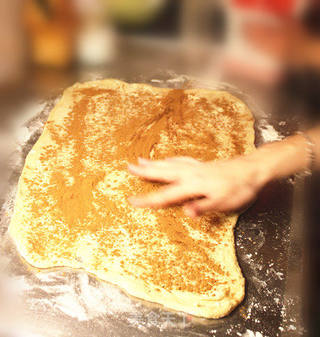 肉桂面包卷(Kanelbullar)的做法步骤:3