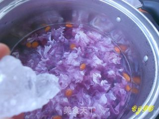 紫薯银耳糖水的做法步骤:8