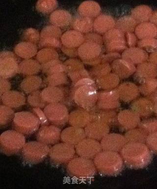 玉米香菇炒饭的做法步骤:6