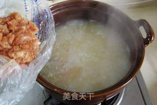 冬日暖粥 --- 银耳瑶柱鸡蓉粥的做法步骤:10