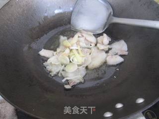 菜花炒肉的做法步骤：5