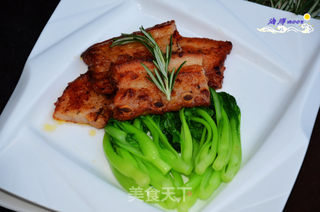 迷迭香煎酥排的做法步骤:6