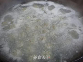 香菜牛肉丸子的做法步骤:13