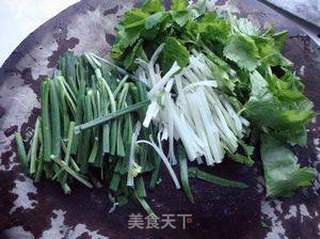 跟着电视学做菜——客家肉片汤的做法步骤:3