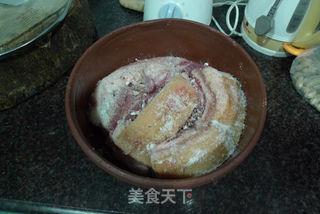 秘制家庭版四川腊肉的做法步骤:6
