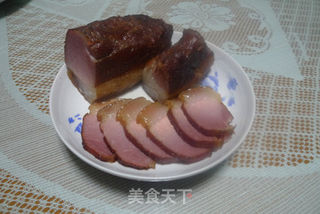 秘制家庭版四川腊肉的做法步骤:9
