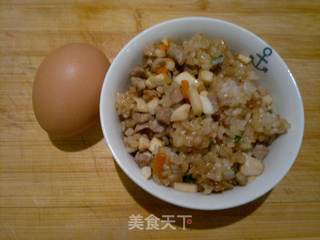 糯米蛋包饭的做法步骤:13