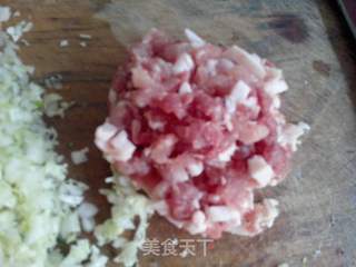 大肚韭菜猪肉水饺的做法步骤:3