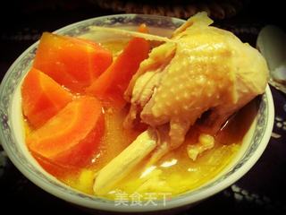 美容鸡汤 (加人参就是参鸡汤)的做法步骤:4
