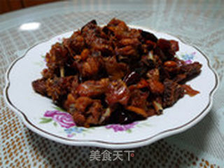 陈皮花仁兔丁的做法步骤:7