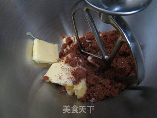 黑香蕉榛果磅蛋糕的做法步骤:9