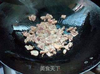 家常小菜——丝瓜炒肉片的做法步骤:5
