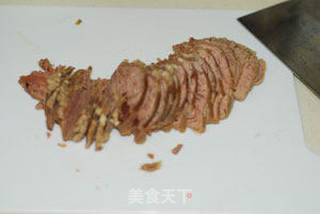 辣酱拌牛肉的做法步骤:3