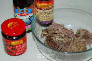 辣酱拌牛肉的做法步骤:4