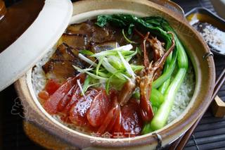 煲仔饭秘笈——腊味煲仔饭的做法步骤:5