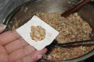 【美之扣饺子料理器使用报告】--茡荠肉馅扁食的做法步骤:7