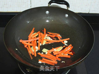 爆炒肉皮的做法步骤:7