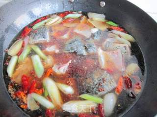 蘑菇炖鲤鱼的做法步骤:10
