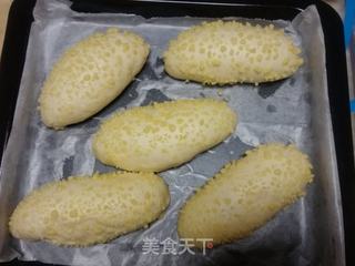 蛋黄酱酥粒面包的做法步骤:23