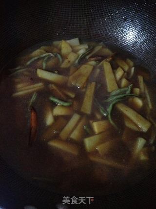 内蒙家常焖面的做法步骤:5