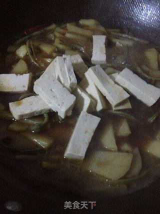 内蒙家常焖面的做法步骤:6