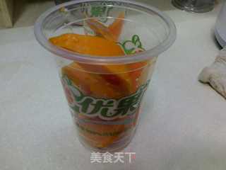 美容养颜的木瓜牛奶的做法步骤:3