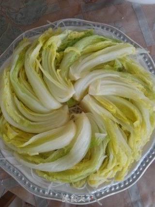 蒜蓉粉丝娃娃菜—白菜做出海鲜味的做法步骤:5
