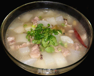萝卜羊肉汤的做法步骤:8