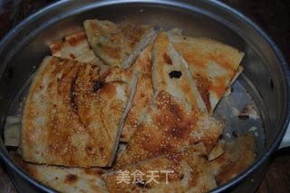 自制美味酱香饼的做法步骤：7