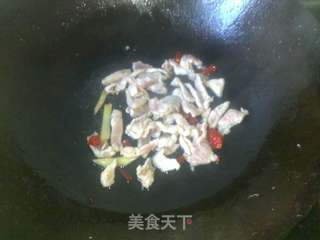蚕豆雪菜肉丝 - 可口下饭菜的做法步骤:3