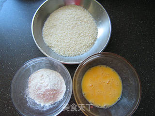 虾仁奶油可乐饼的做法步骤:13