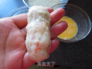 虾仁奶油可乐饼的做法步骤:14