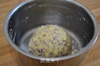 【蓝莓花香心型饼干】的做法步骤：6