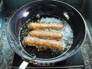 【脆皮鸡肉卷】--- 酥脆的外皮,鲜美的内馅的做法步骤:12
