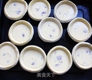 紫薯蛋挞的做法步骤:12