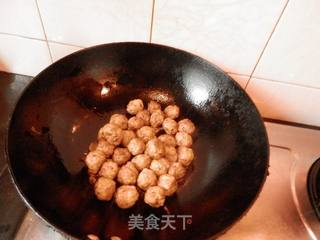 酱烧香菇肉丸的做法步骤：10