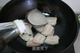 苦瓜回锅肉的做法步骤：5