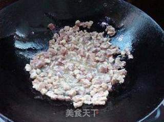 板蓝根炒肉丁的做法步骤:4