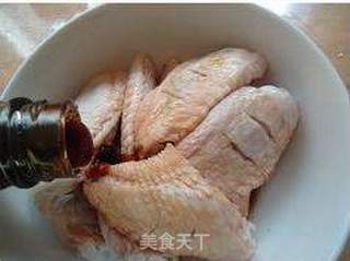 番茄酱烤鸡翅的做法步骤:3