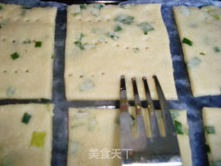 葱油香酥饼干的做法步骤:16