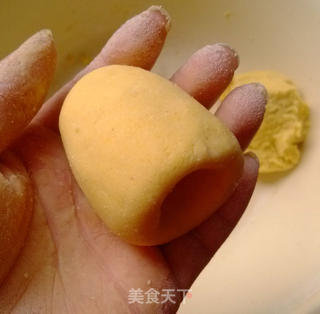 玉米面窝头 婆婆爱吃的做法的做法步骤:3