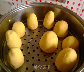 玉米面窝头 婆婆爱吃的做法的做法步骤:4