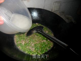 肉末豌豆——家常小菜的做法步骤：6