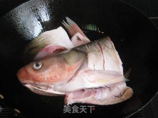 南瓜鲢鱼头的做法步骤:3